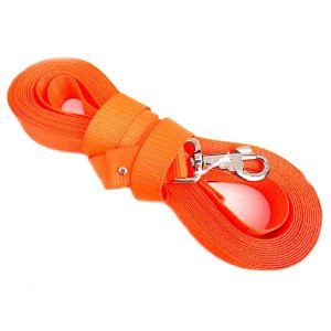 RUN FREE&reg; Schleppleine Neon Orange, 3 cm